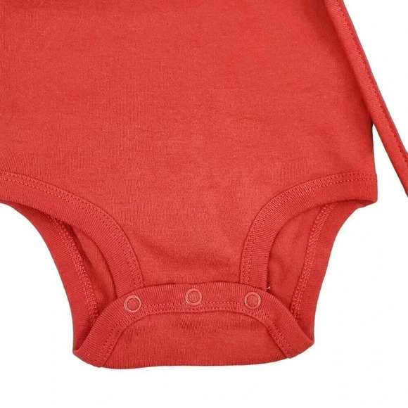 12m Baby Unisex First Fourth Of July One-piece bodysuit and bib Set - Picture 6 of 7